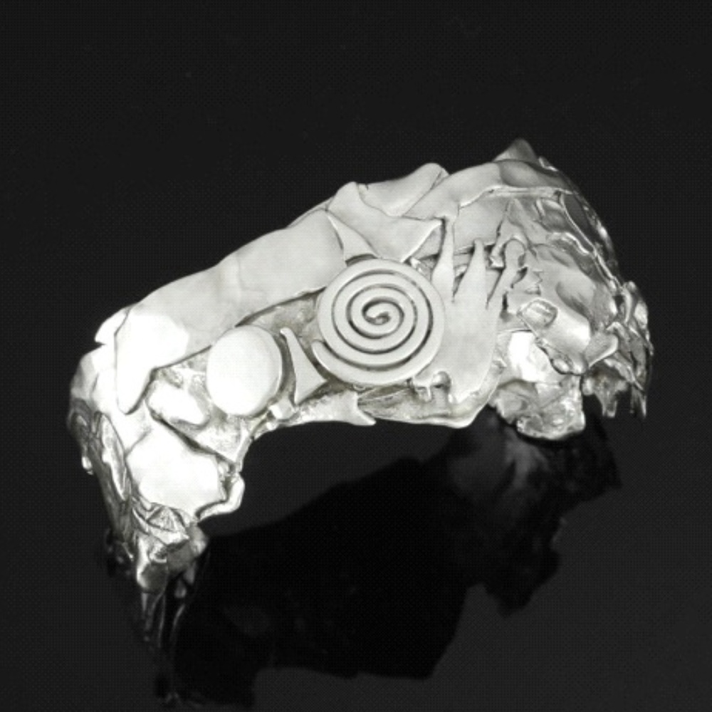 Kathy Whitman-Elk Woman RETICULATED CUFF BRACELET